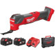 Реноватор Milwaukee M18 Fuel FMT-502X 4933478492 с 2-мя АКБ, кейс