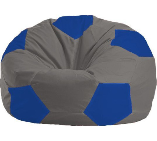 Кресло-мешок Flagman Мяч Стандарт М1.1-345 серый/синий