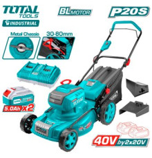 Газонокосилка Total TLMLI20186 с 2-мя АКБ