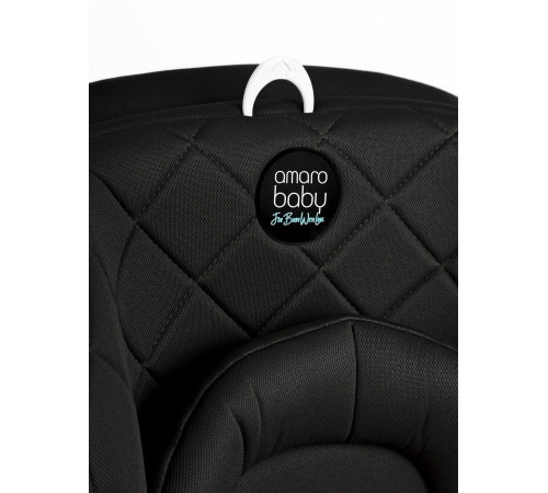 Детское автокресло Amarobaby Brilliant Isofix AMARO-2003-BrCh черный