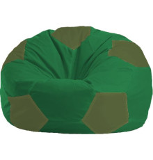 Кресло-мешок Flagman Мяч Стандарт М1.1-236 зеленый/темно-оликовый