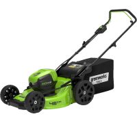 Колёсная газонокосилка Greenworks GD60LM46HP без АКБ