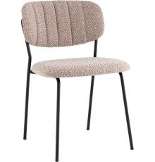 Стул Stool Group Кэрол без подлокотников FDC9003 DC2635-4A grey букле серый/черные ножки