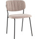 Стул Stool Group Кэрол без подлокотников FDC9003 DC2635-4A grey букле серый/черные ножки
