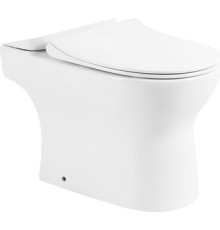 Унитаз напольный BelBagno BB130CPR/SC с сиденьем