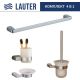 Набор аксессуаров для ванной Lauter 21SH1061 + 21SH1051 + 21SH70101 + 21SH1111 Chrome, 4 предмета