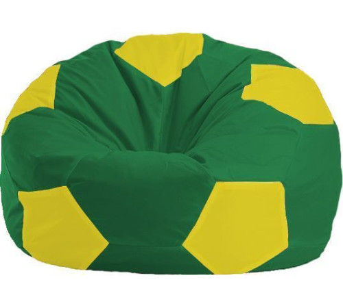 Кресло-мешок Flagman Мяч Стандарт М1.1-463 зеленый/желтый