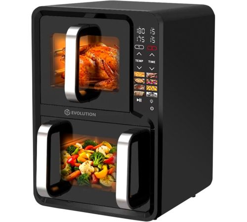 Аэрогриль аэрофритюрница Evolution AIRO 12100W Dual