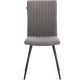 Стул TetChair Monte Carlo флок серый/черный