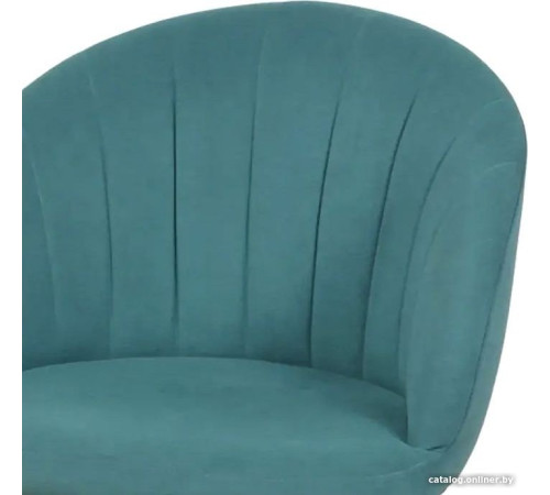 Стул с подлокотниками СоюзРегионПоставка Моника СРП-050 велюр, Dream Mint мятный/муар черный