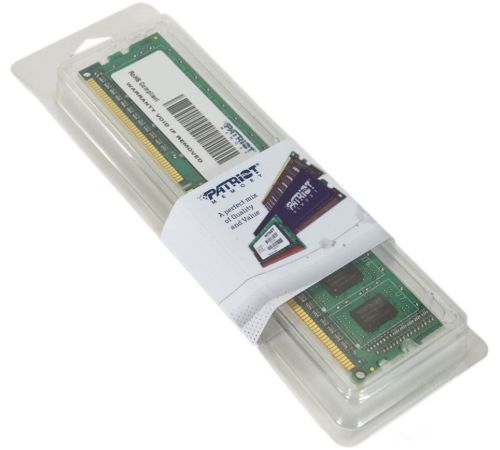 Оперативная память Patriot Signature 8GB DDR3 PC3-12800 PSD38G16002