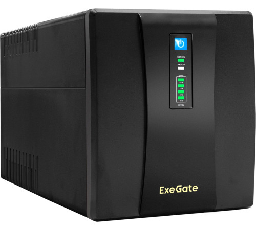 Источник бесперебойного питания ExeGate SpecialPro UNB-1200.LED.AVR.4SH.USB