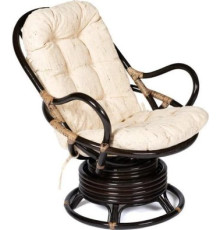 Кресло-качалка TetChair Flores 5005 без подушки коричневый