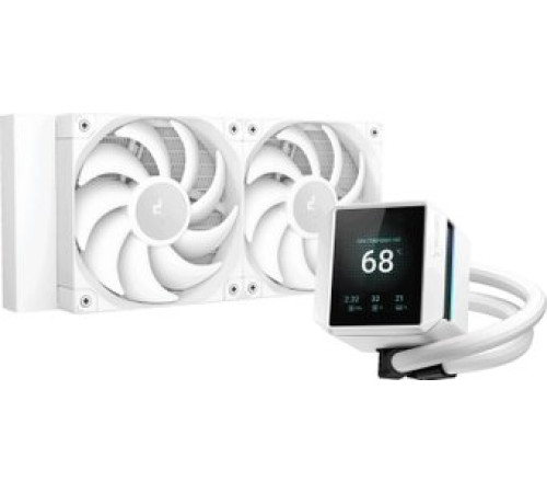 Система жидкостного охлаждения для процессора DeepCool Mystique 240 WH R-LX240-WHDSNMP-G-1