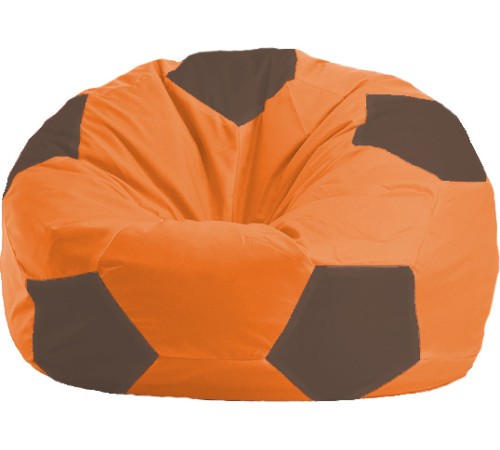 Кресло-мешок Flagman Мяч Стандарт М1.1-218 оранжевый/коричневый