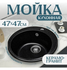 Кухонная мойка Saniteco Nova черный