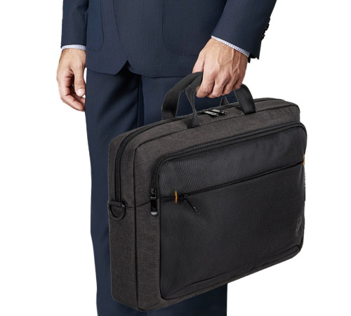 Сумка BRAUBERG Pragmatic 270827 черный/серый