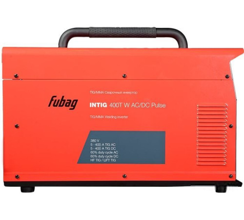 Сварочный инвертор Fubag INTIG 400 T W AC/DC PULSE 31456.2 с горелкой