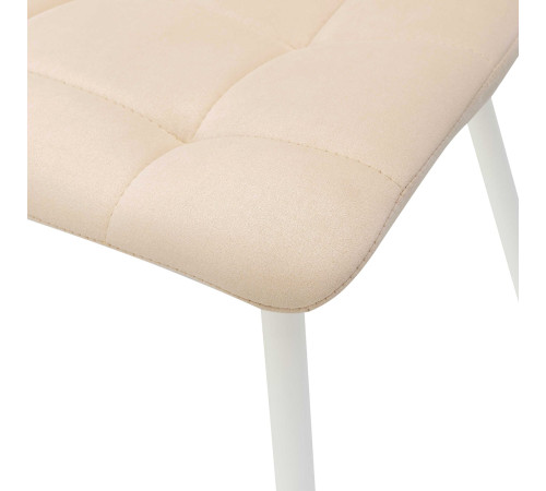 Стул Leset Скай LST00158-9 велюр, бежевый/белый