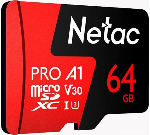 Карта памяти Netac P500 Extreme Pro 64GB NT02P500PRO-064G-S