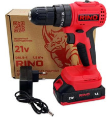 Ударная дрель-шуруповерт RINO DRL5-1 с 1-им АКБ