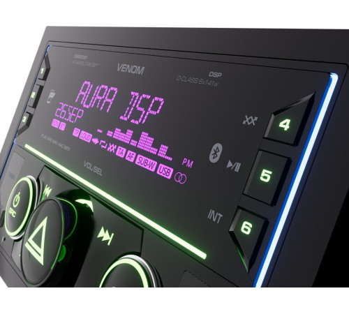 USB-магнитола Aura Venom-D868DSP