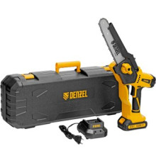 Аккумуляторная пила Denzel СCS-200BL с 1-им АКБ, кейс