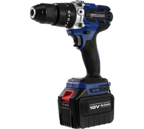 Ударная дрель-шуруповерт Nisus N-LB176-N с 2-мя АКБ