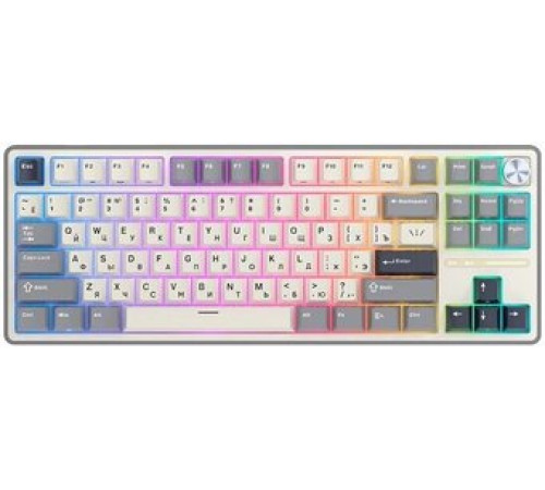 Клавиатура Royal Kludge R87 Pro Half Grey RK Brown