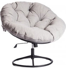 Офисное кресло TetChair Cloude Home рогожка серо-бежевый