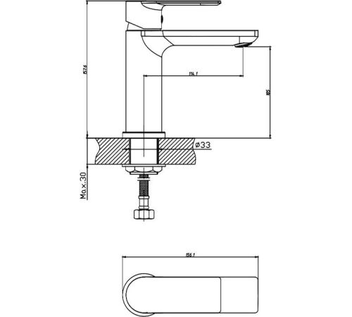 Смеситель Haiba HB12505