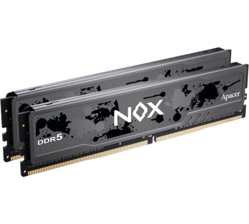 Оперативная память Apacer NOX 16ГБ DDR5 5600 МГц AH5U16G56C522MBAA-1