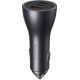 Автомобильное зарядное Baseus Golden Contactor Pro Triple Fast Charger Car Charger 65W CGJP010013 темно-серый