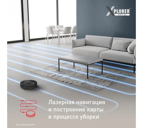 Робот-пылесос Tefal X-PLORER Serie 65 RG8L65WH
