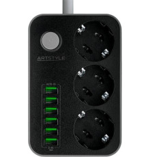 Сетевой фильтр ArtStyle CL-3631B