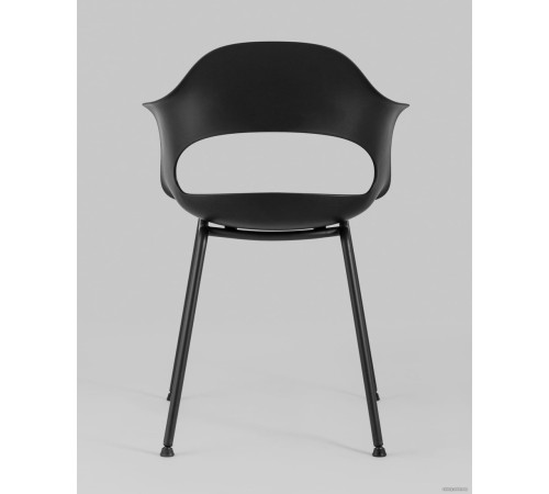 Стул с подлокотниками Stool Group Lady черный