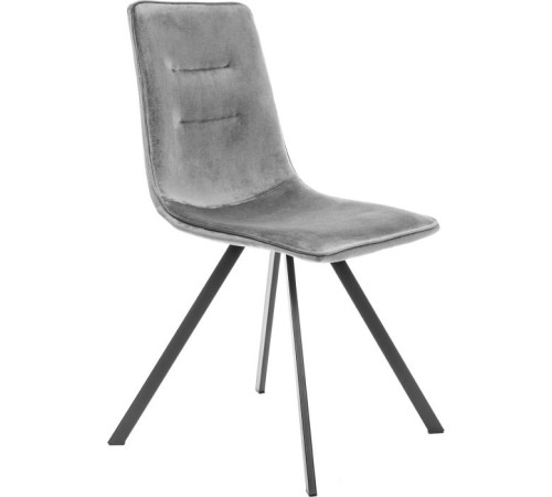 Стул Mio Tesoro Кальяри DC-146-G062 серый/черный, G062-40