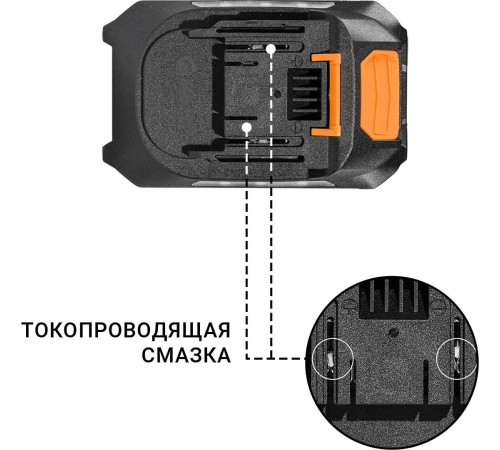 Аккумулятор Bort BA-21U 93415926 18В/4 Ah