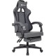 Игровое геймерское кресло Brave Knight OPUS/F mini серый/черный