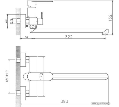 Смеситель Haiba HB22590-7 черный