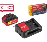 Аккумулятор с зарядным устройством Wortex 1329412 18В/4.0 Ah + 18В