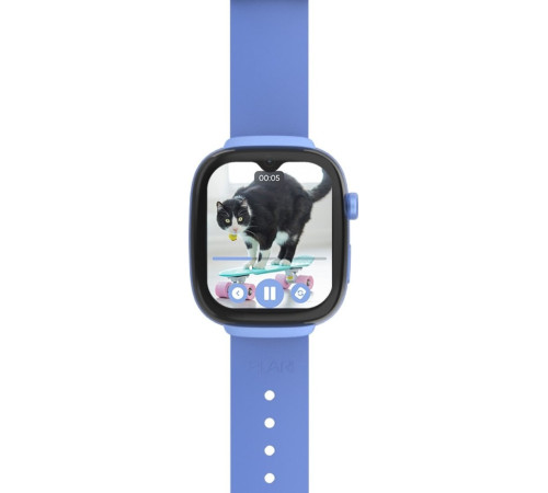 Детские умные часы Elari KidGram 4G синий