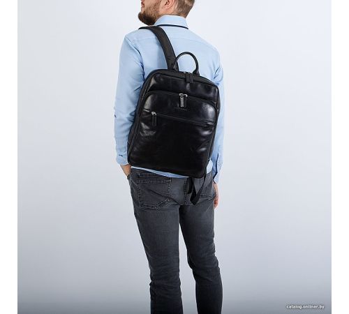 Городской рюкзак Francesco Molinary 513-13079-3-014BLK
