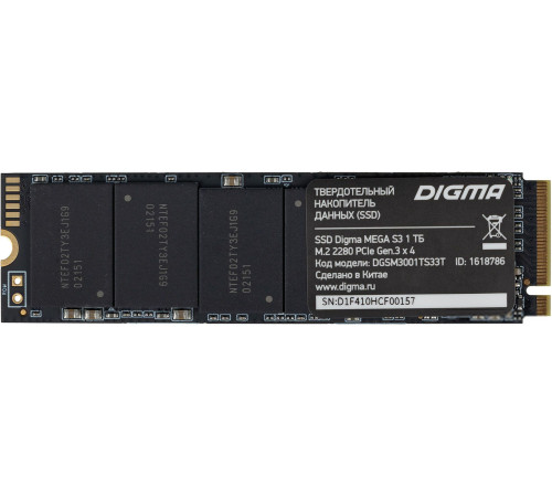 SSD Digma Mega S3 1TB DGSM3001TS33T