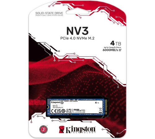 SSD Kingston NV3 4TB SNV3S/4000G