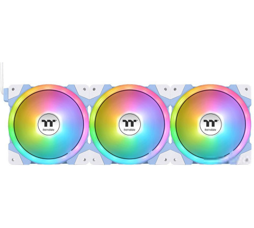 Комплект вентиляторов для корпуса Thermaltake Swafan EX12 ARGB Hydrangea Blue TT Premium Edition 3-Fan Pack CL-F183-PL12BU-A