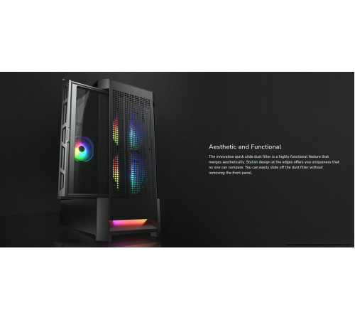 Корпус Cougar Airface RGB CGR-5ZD1W-AIR-RGB