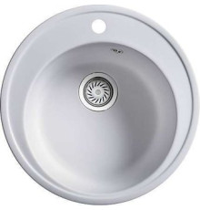 Кухонная мойка Belux BRG-51-01 белый кварц