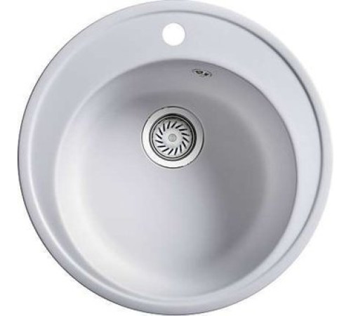 Кухонная мойка Belux BRG-51-01 белый кварц