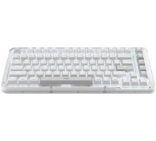 Клавиатура Logitech Alto Keys K75M 920-013300 белый/серый, с гравировкой